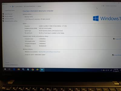 Lenovo ThinkPad (Model: 20HGS02M00)