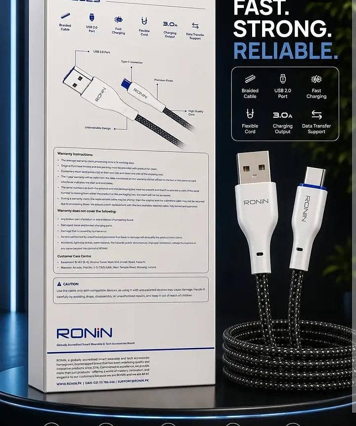 Ronin Type C cable for Androids 2