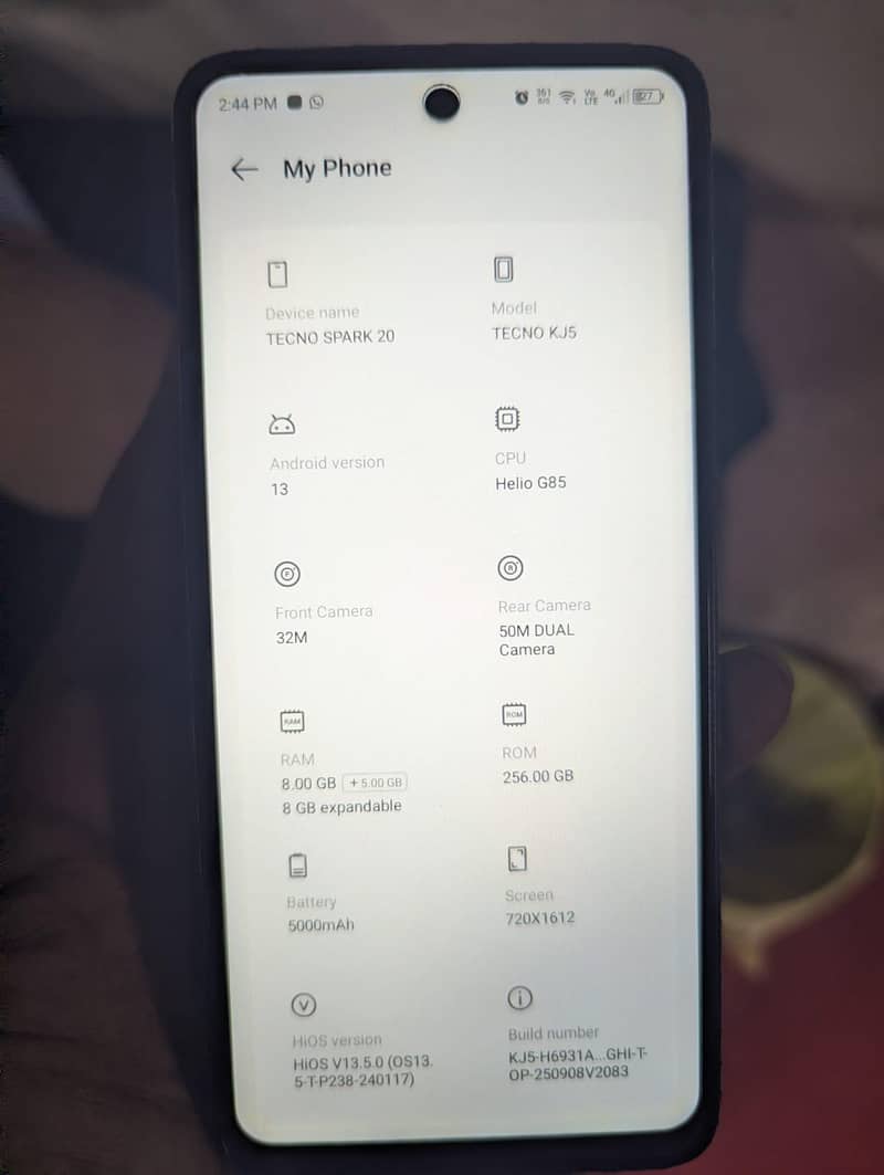 Tecno Spark 20C 1