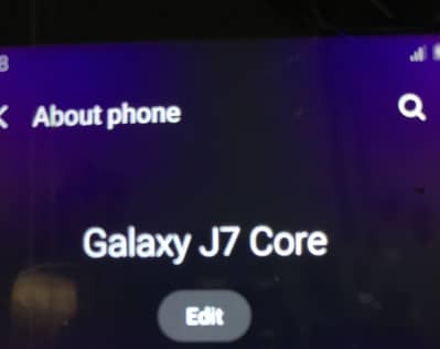 Samsung Mobile J7 Core wife ke leya best ha urgent sale
