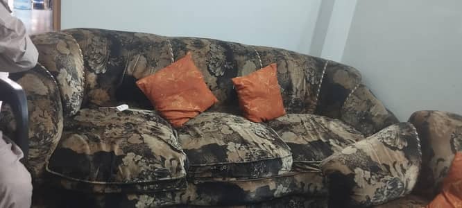 A 3 seater sofa used but in a almost new condition