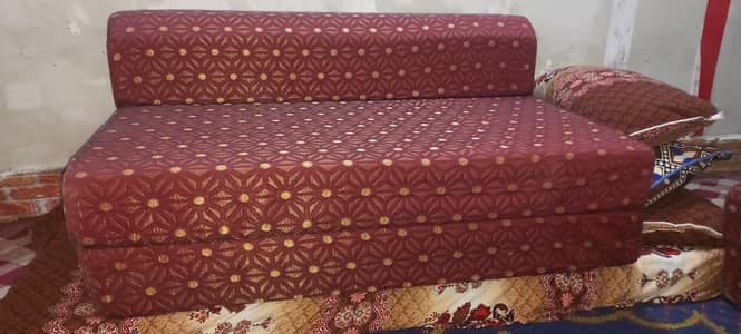 2 SOFA CUM BED