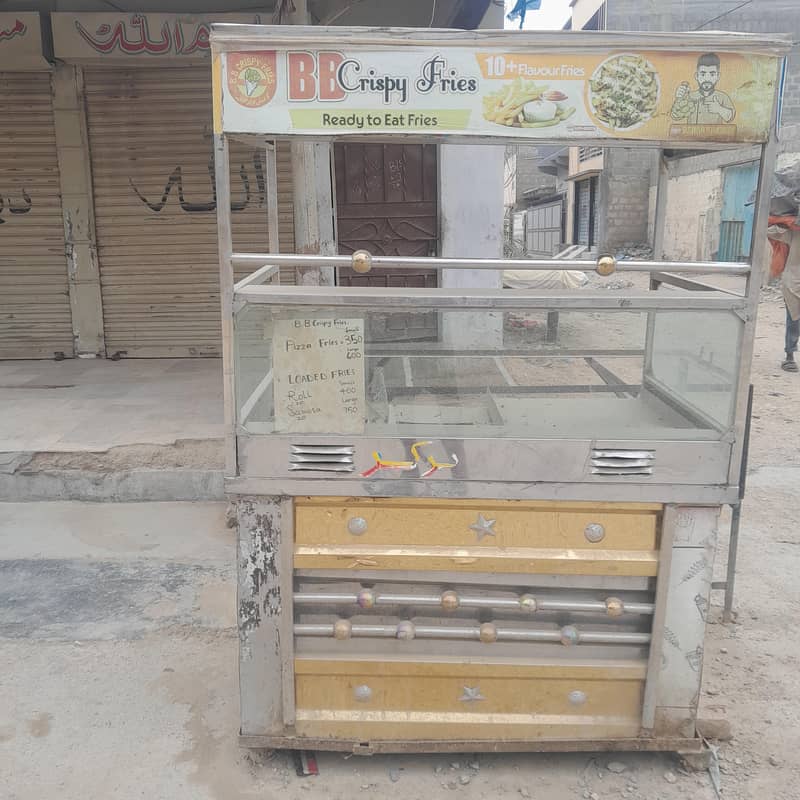 Fries Cart with complete setup 1