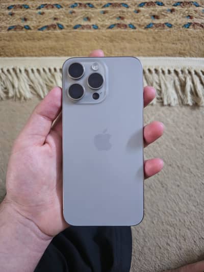 iPhone 15 Pro Max 256GB | PTA Approved | %100 Health | URGENT SALE ‼‼‼