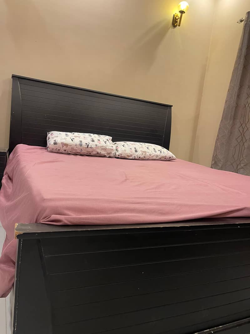double bed good condition 1