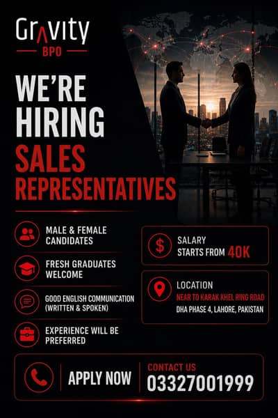 Sales representatives