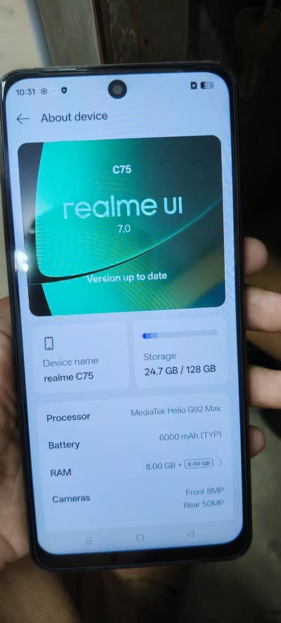 Realme C75