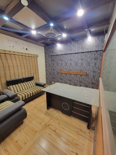 Furnished Office For Rent, Ideal Location, Gulshan e Iqbal , Block 13-B,