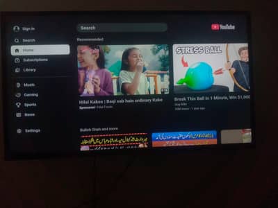 new condition hy or urgent sale this led tv Samsung