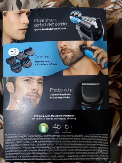 Braun shaver model 3010 BT wet and dry