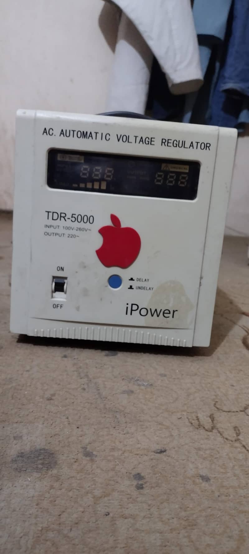 TDR-5000 5KVA STABILIZER AUTOMATIC 1