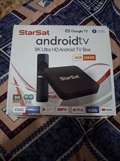 star sat android tv box 8k ultra HD TV box