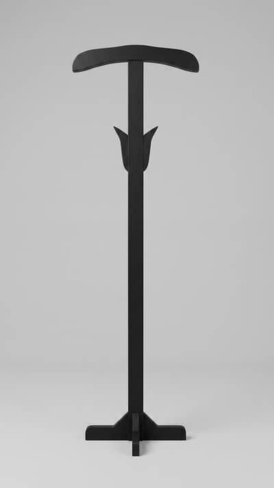 Wooden Coat Stand / Standing Cloth Hanger (Height: 49", Shoulder: 15")