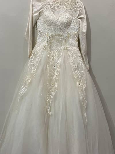 white gown | Christian wedding gown