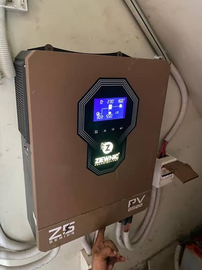 Ziewnic Z5 PV 8500 Solar Inverter – 6.5kW | Dual Output