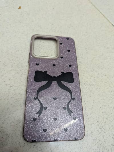  Stylish Mobile Cover – Used – Bow & Heart Design