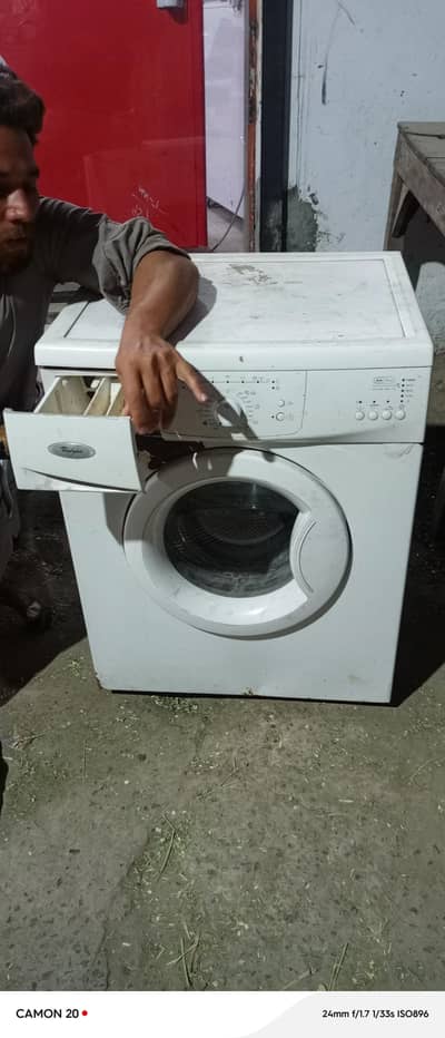 whirlpool automatic washing machine