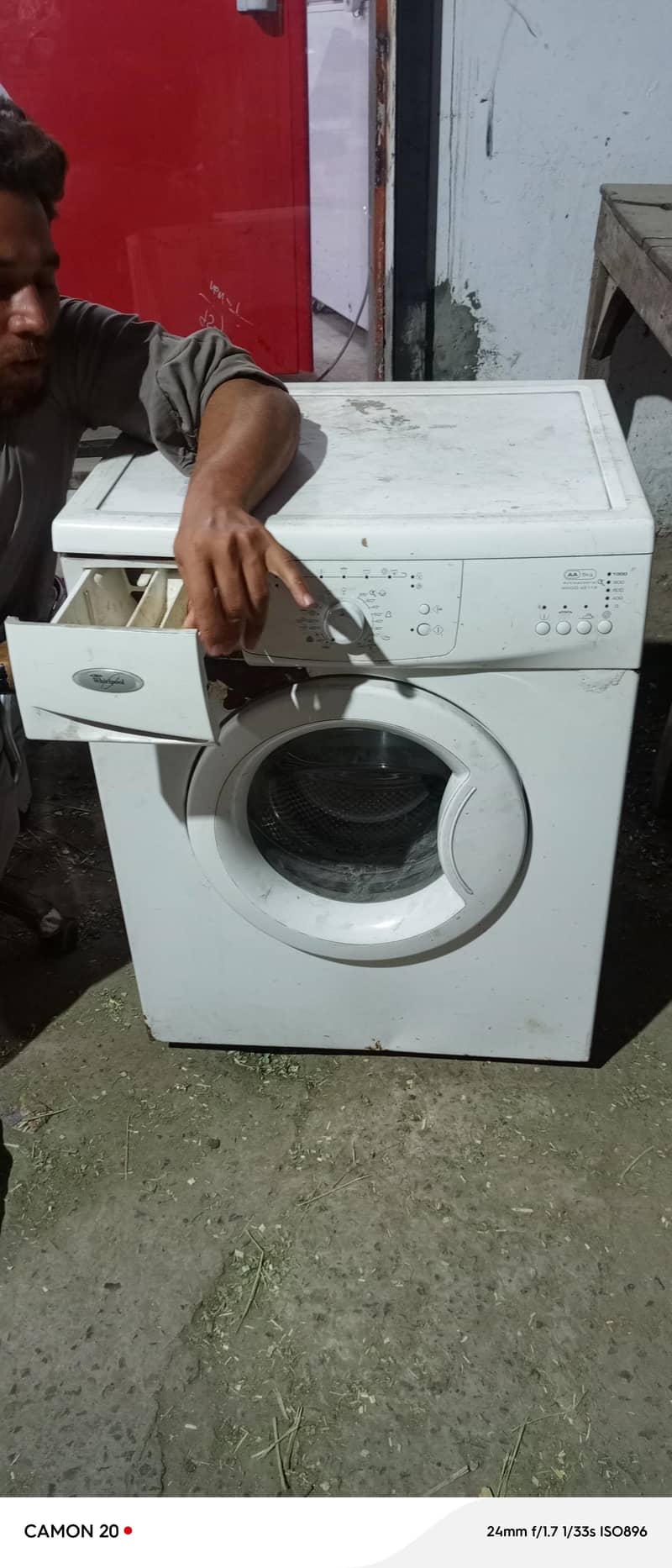 whirlpool automatic washing machine 0
