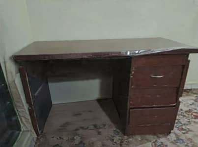 Solid wood table