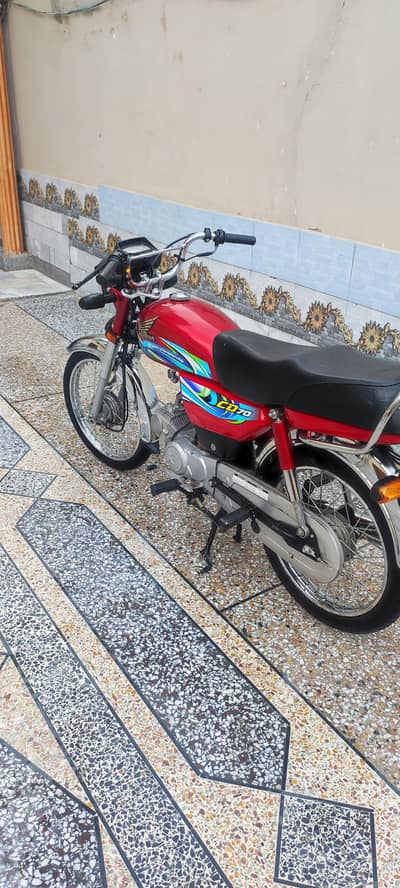 Honda CD 70, 2024 Model- Excellent Condition