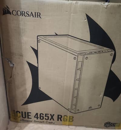 Corsair iCUE 465X RGB Gaming PC Case – 4 Corsair RGB Fans