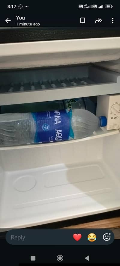 Mini Haier refrigerator .