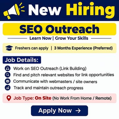 SEO outreach Job