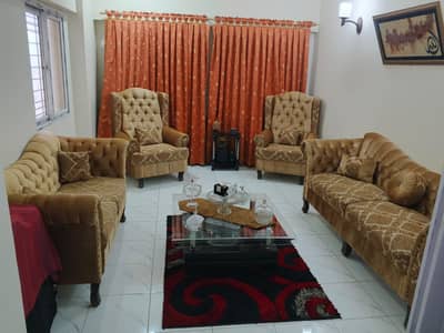 seven seater sofa set with center table