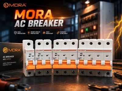 MORA AC Breaker | MCB Circuit Breaker | 1P 2P 3P 4P | Original