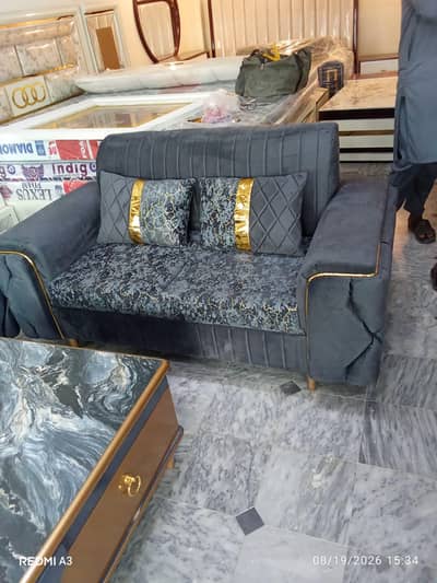 sofa + center table