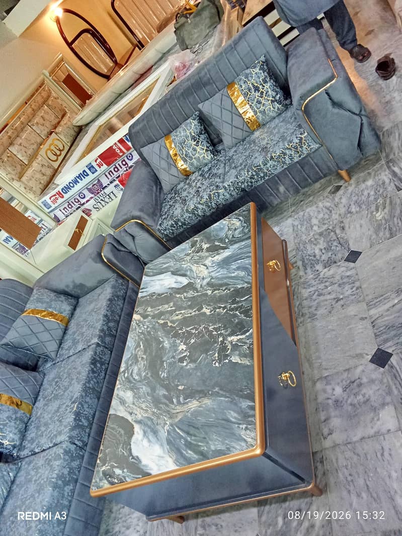 sofa + center table 1