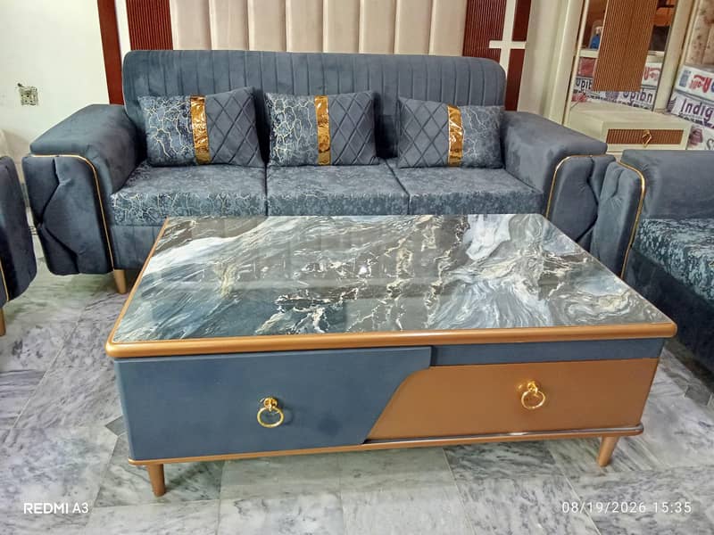 sofa + center table 2