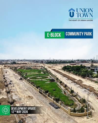 01 Kanal Corner Residential On Ground Plot Available On Easy Installment Plan in Union Town Main Pine Avenue Road Lahore