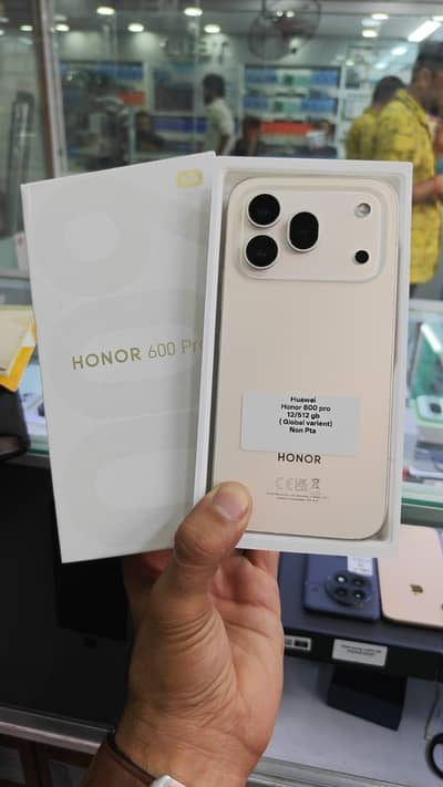 Honor 600 pro global 12.512 non pta