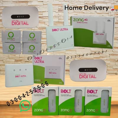 New zong 4G Bolt Ultra Wifi Router Available mbb router with lan port
