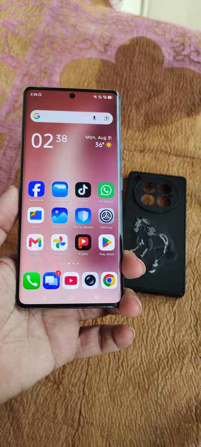 infinix zero 40 8GB RAM 254 GB memory hello ke phone hai