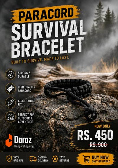 Paracord bracelet