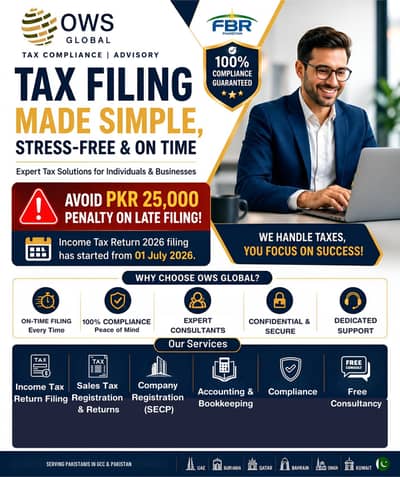 FBR NTN filer Consultant, Lawyer, accountant,