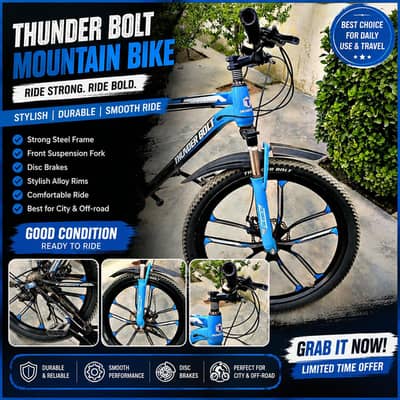 Thunder Bolt Mountain Bicycle