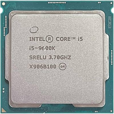 Intel Coie i5 9600K Desktop Processor