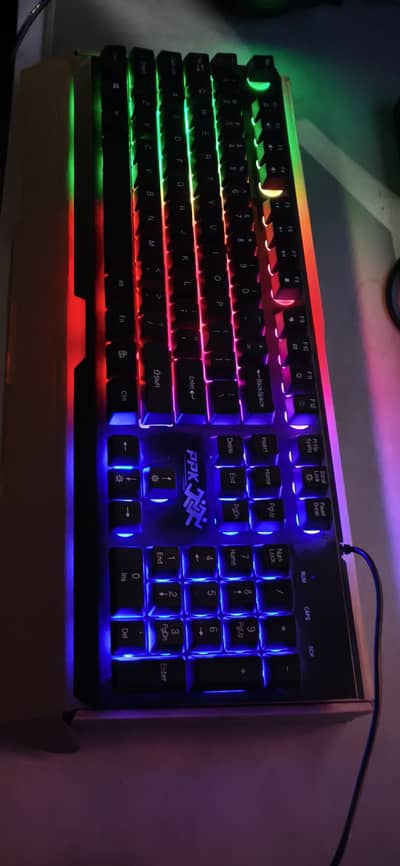 Box Pack Gaming Keyboard | RGB Smooth keyboard Brand new For sale
