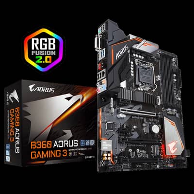 Gigabyte Aorus b360 gaming wifi motherboard