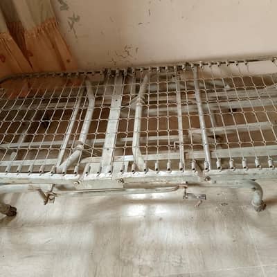 Patient Medical Hospital Bed with 2crank manual bed