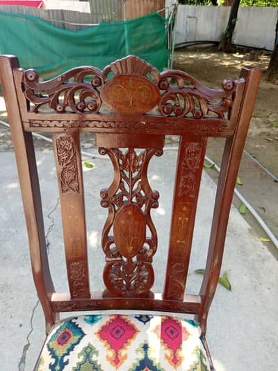 Akhrot wood chinioti dining table