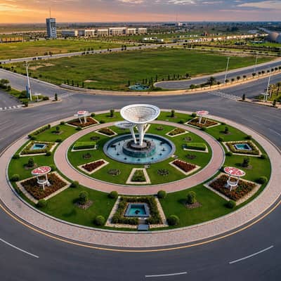 5 Marla Prime Location Residential Plot For Sale Lahore Smart City, Overseas Block