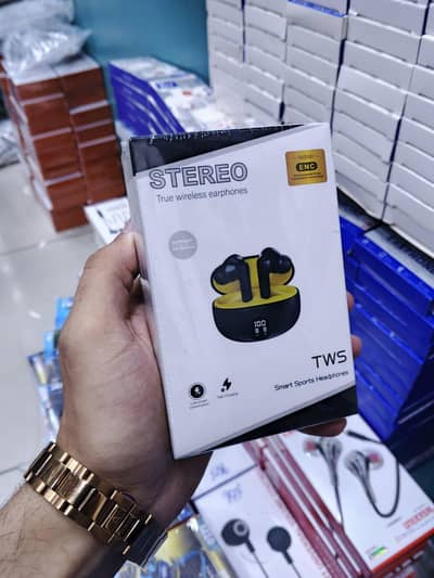 M04 TWS Bluetooth Earbuds with LED Display – Original