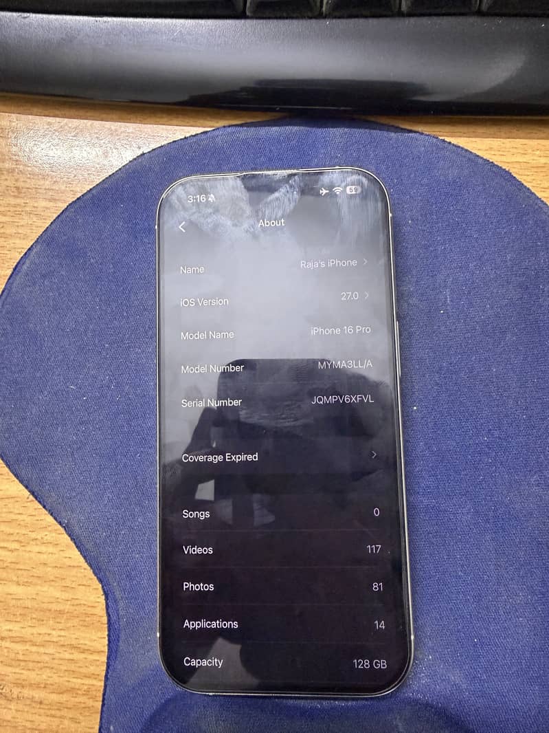 Apple iPhone 16 Pro 8