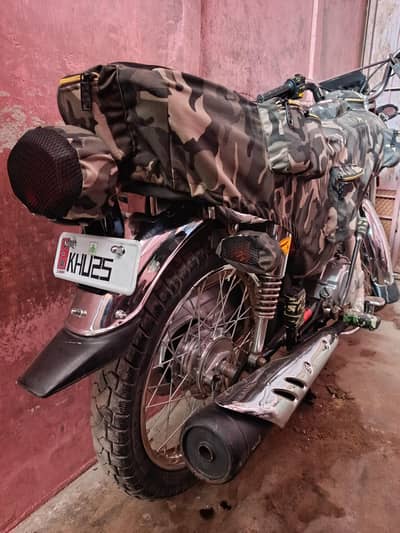 Honda CG 125 2015 Convert 2024 Karachi number