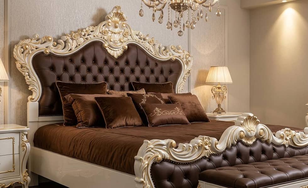 Chinioti Sheesham Bed set 3