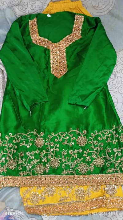 Mehndi suit